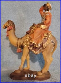 RARE Heavens Majesty 3 King MAGI Wisemen Elephant Camel Horse Detailed Polyresin