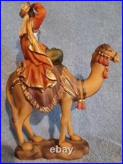 RARE Heavens Majesty 3 King MAGI Wisemen Elephant Camel Horse Detailed Polyresin