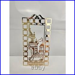 RARE Kansas City Christmas Ornaments Set of 6 Metal 24K Plated