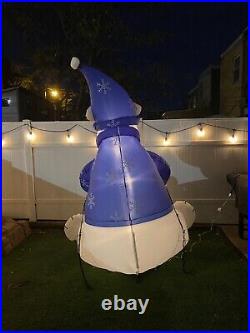 RARE LARGE 8ft. Gemmy Air Blown Inflatable Tall Christmas Polar Bear