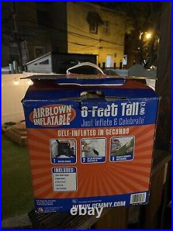 RARE LARGE 8ft. Gemmy Air Blown Inflatable Tall Christmas Polar Bear