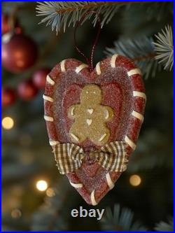 RARE Lot Of (52) Old Fashion Gingerbread Theme Christmas Tree Hanging Ornaments