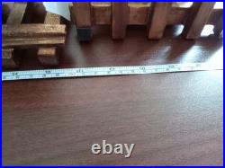 RARE Mark Roberts Christmas Vintage Train set Mantle stocking holders 21