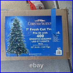 RARE National Lampoon's Christmas Vacation Overlit 7' Tree 400 LED LIGHTS RARE National Lampoon's Christmas Vacation Overlit 7' Tree 400 LED LIGHTS