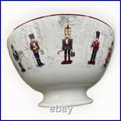 RARE Nutcracker Large Serving Bowl a Williams Sonoma Exclusively 12 Diameter