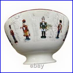 RARE Nutcracker Large Serving Bowl a Williams Sonoma Exclusively 12 Diameter