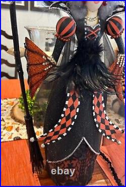 RARE Pier 1 Awesome 24 Sarafina Smoke Witch Halloween Collectible Decor Display