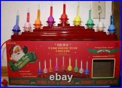 RARE Radko Shiny Brite Holiday Christmas Bubble Light Candolier, Mantle, Window RARE Radko Shiny Brite Holiday Christmas Bubble Light Candolier, Mantle, Window