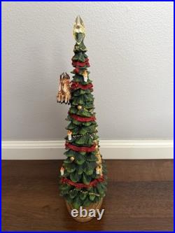 RARE Raz Imports Nutcracker Ballet Musical Lit Water Tree