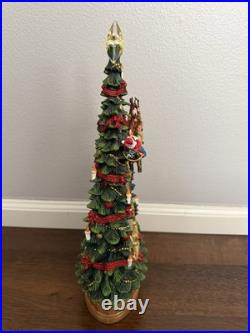 RARE Raz Imports Nutcracker Ballet Musical Lit Water Tree