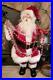 RAZ_NIB_26_SANTA_with_Wreath_Tinsel_Bead_Garland_Christmas_Figure_Display_Prop_01_yyh