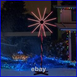 RGB Firework Christmas Light, 180 LEDs, 8.2ft, Remote/App Control, Indoor/Outdoor