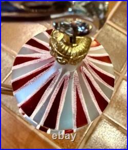 Radko PEPPERMINT TWIST Santa Carousel Christmas Ornament Italy 96-020-0