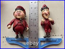 Rankin Bass Christmas Ornaments Decorations Toy Lot