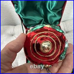 Rare 2015 Hotel Del Coronado Glass Making Seasides Bright Ornament Christmas