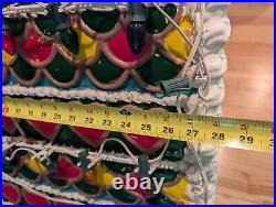 Rare Giant YULESCAPES Vintage Blow Mold Foam Gingerbread House Christmas Decor