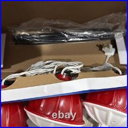 Rare HTF 3 Sets Sienna Pathway Driveway Markers 9 Tall 4.5 Wide NIB Red White