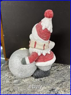 Rare Kringle Express 16 LED LIGHTED Winter Snowman Kid Snowball Star Glitter Rare Kringle Express 16 LED LIGHTED Winter Snowman Kid Snowball Star Glitter