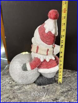 Rare Kringle Express 16 LED LIGHTED Winter Snowman Kid Snowball Star Glitter Rare Kringle Express 16 LED LIGHTED Winter Snowman Kid Snowball Star Glitter