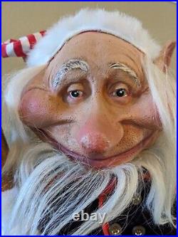 Rare! Mario Chiodo Studios Christmas Workshop Elf Decor Sculpture Festive 28