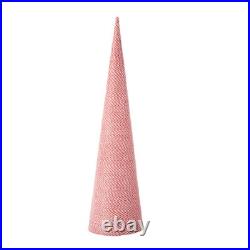 Raz Imports Red & White Striped Rope Cone Tree, Large (4206906LG)