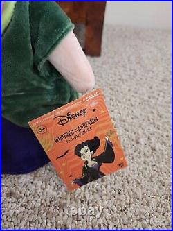 Read-Lot 4 Hocus Pocus Binx, Winifred, Mary, Sarah Greeter Plush Approx 15-19 in