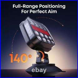 Rechargeable Wireless Magnetic Trailer Lights LED Tow Lights for Trucks, RVs