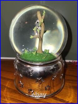 Reed & Barton Hazelnut Hollow Owl Musical Waterglobe
