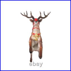 Reindeer Statue Christmas Reindeer Statue Jumping Life Size Indoor Outdoor