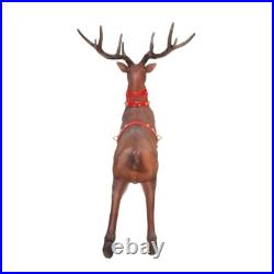 Reindeer Statue Christmas Reindeer Statue Jumping Life Size Indoor Outdoor