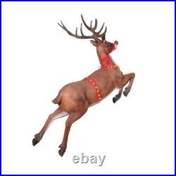 Reindeer Statue Christmas Reindeer Statue Jumping Life Size Indoor Outdoor