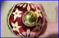 Retired Christopher Radko Sunrise Serenade Reflector Glass Christmas Ornament Retired Christopher Radko Sunrise Serenade Reflector Glass Christmas Ornament