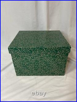 Retro Christmas Ornaments Lot of 100 with Tree Topper, Beads, & Lg Skirt FAST SHIP