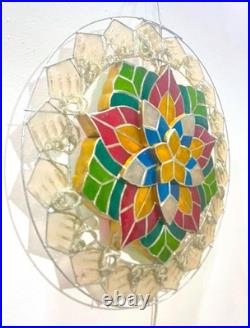 Ring Colored Rose 20 Parol Filipino LED Christmas Lantern 8 Modes New 2025