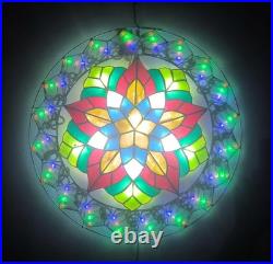 Ring Colored Rose 20 Parol Filipino LED Christmas Lantern 8 Modes New 2025