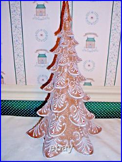 Roman-17h-led Gingerbread Tree-battery Operated. New In Box