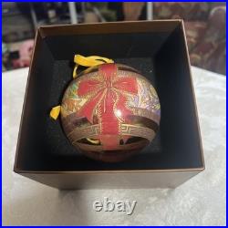 Rosenthal Versace Glas Weihnachtskugel Serie Christmas Surprise Christmas Magic