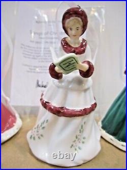 Royal Doulton Songs of Christmas Tree ornaments figurine set of 3 #1052442 Boxed