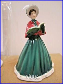 Royal Doulton Songs of Christmas Tree ornaments figurine set of 3 #1052442 Boxed