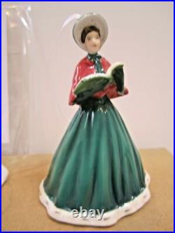 Royal Doulton Songs of Christmas Tree ornaments figurine set of 3 #1052442 Boxed