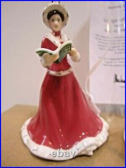 Royal Doulton Songs of Christmas Tree ornaments figurine set of 3 #1052442 Boxed