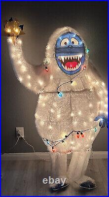 Rudolph the Red Nosed Reindeer Bumble 5 ft Lighted Christmas Decor HTF Rare