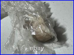 Rustic Wood Log Cabin Advent Calendar on Turntable 24 Doors 13 Figures Christmas