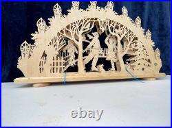 SAICO Germany Erzgebirge 26 Schwibbogen Lichterbogen Candle Arch Repair