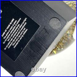 SAINT LAURENT PARIS RIVE DROITE Snow Globe Eiffel Tower Christmas Ornament