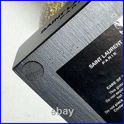 SAINT LAURENT PARIS RIVE DROITE Snow Globe Eiffel Tower Christmas Ornament