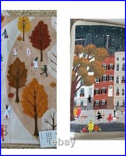 SET OF 2 West Elm Pottery Barn Trick or Treat +City Trick or Treat Pillow Covers