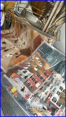 SET OF 2 West Elm Pottery Barn Trick or Treat +City Trick or Treat Pillow Covers