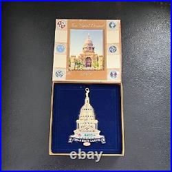 SEVEN Texas State Capital Ornaments in Boxes 1996 through 1999, 2001, 2004, 2005 SEVEN Texas State Capital Ornaments in Boxes 1996 through 1999, 2001, 2004, 2005