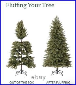 SILVERADO SLIM reNEW 9' TREE with CANDLELIGHT LED LIGHTS